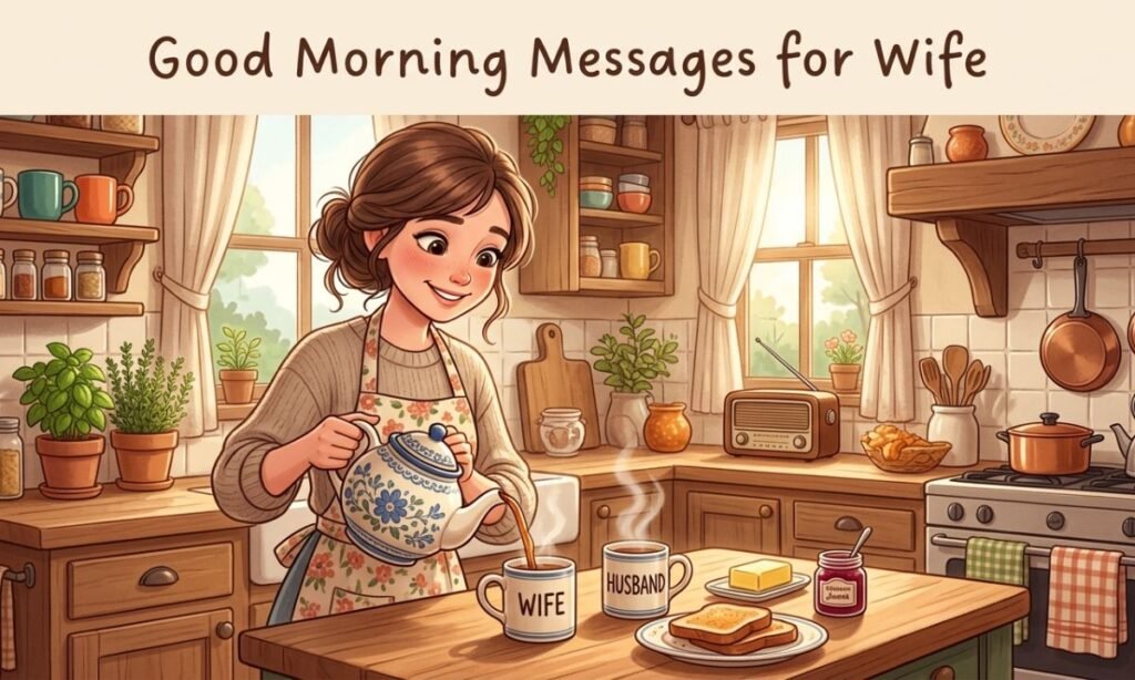 Good Morning Messages for Wife