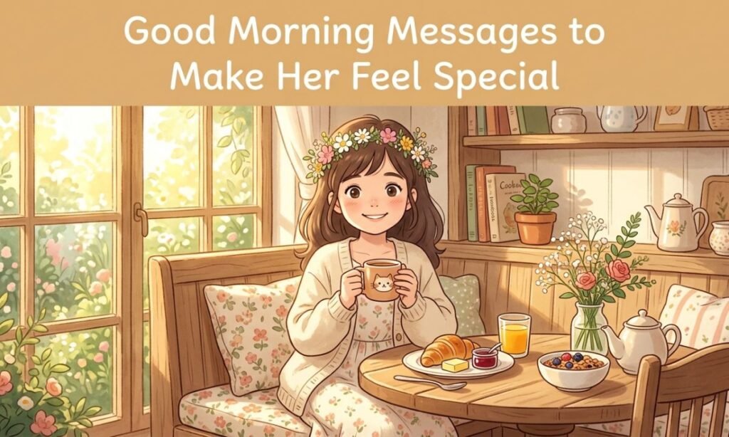 Good Morning Messages to Make Her Feel Special