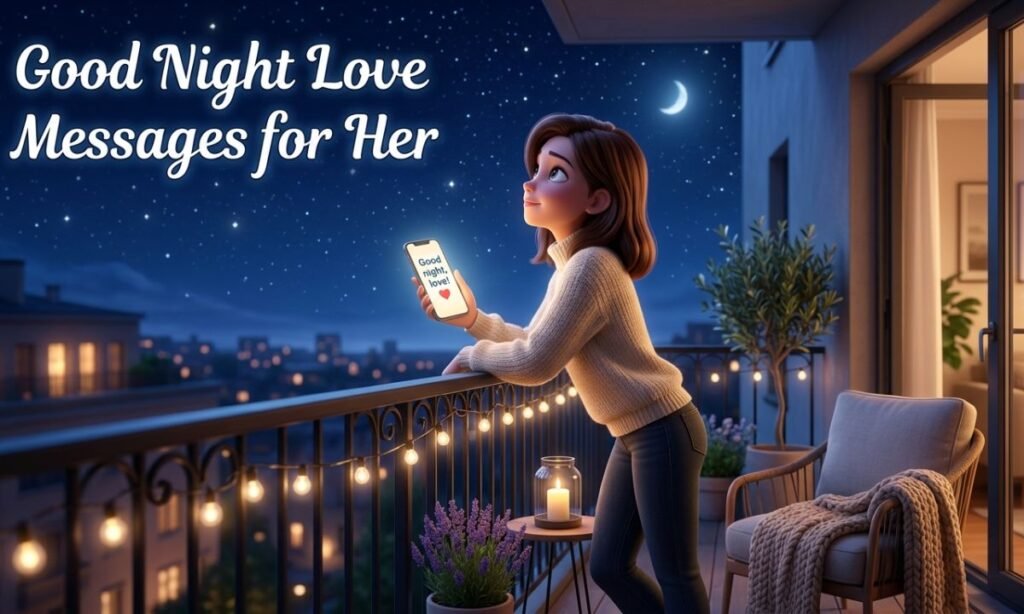 Good Night Love Messages for Her