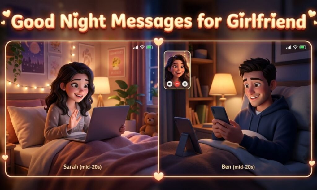 Good Night Messages for Girlfriend