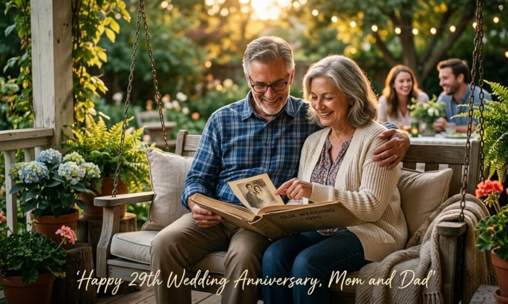 Happy 29th Wedding Anniversary, Mom and Dad