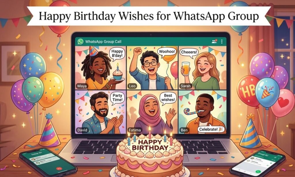 Happy Birthday Wishes for WhatsApp Group