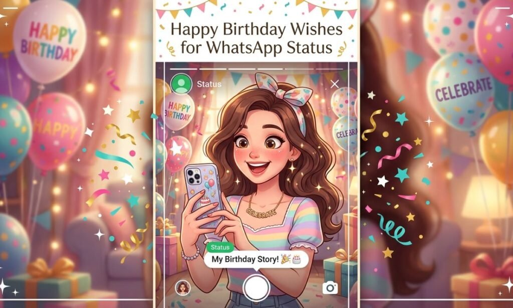 Happy Birthday Wishes for WhatsApp Status