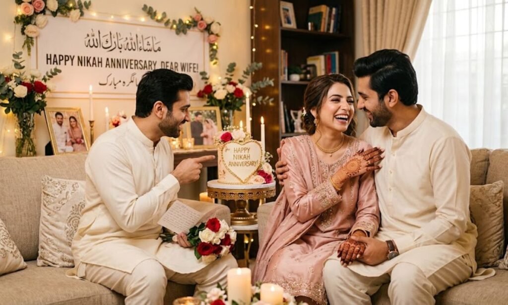 Happy Nikah Anniversary Wishes for Wife