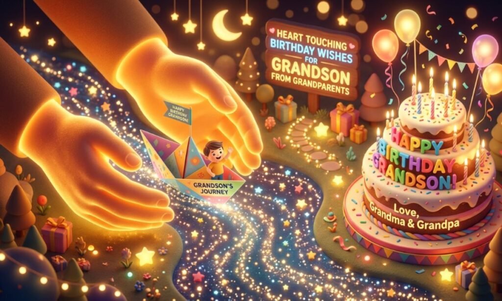 Heart Touching Birthday Wishes for Grandson from Grandparents