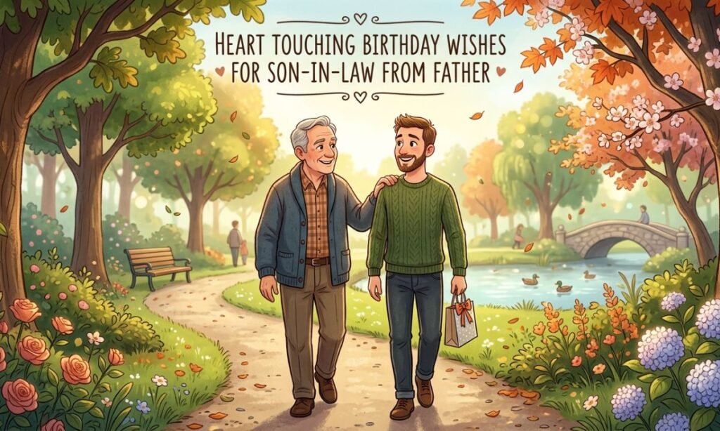 Heart Touching Birthday Wishes for Son-in-Law From Father