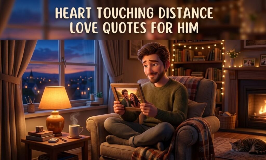 Heart Touching Distance Love Quotes for Him
