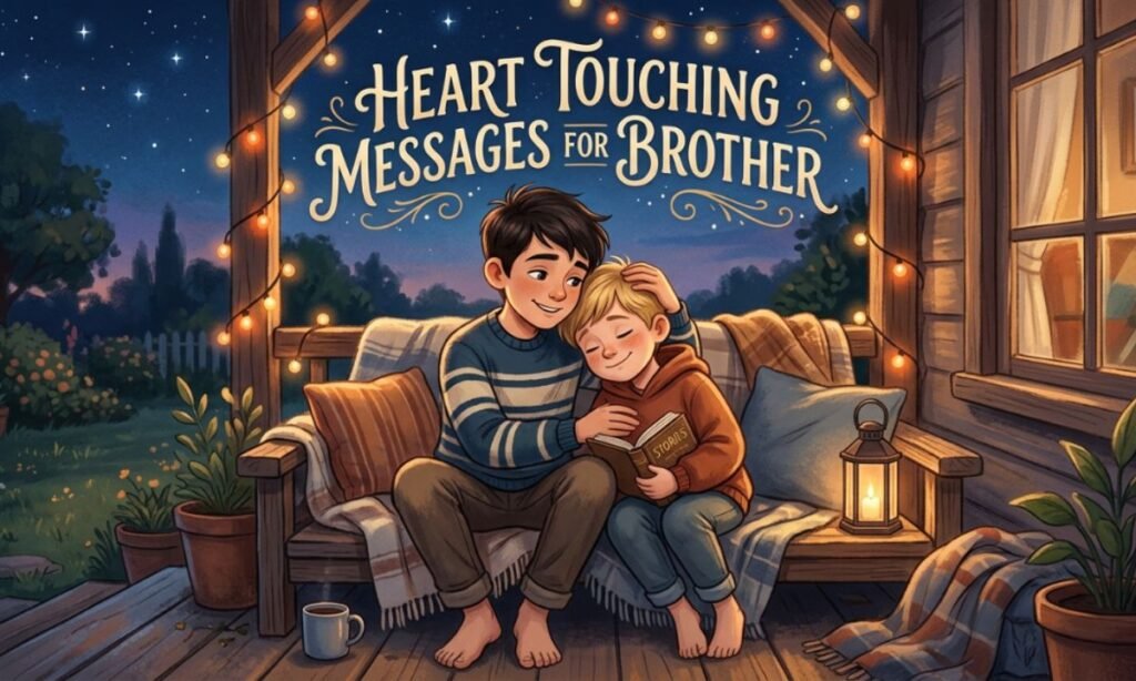 Heart Touching Messages for Brother
