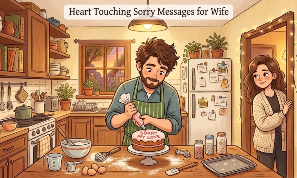 Heart Touching Sorry Messages for Wife