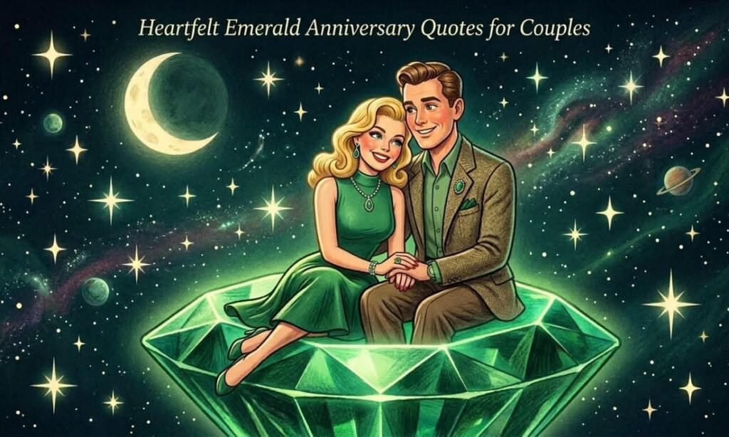 Heartfelt Emerald Anniversary Quotes for Couples