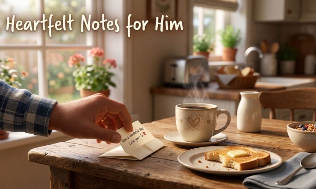 Heartfelt Notes for Him