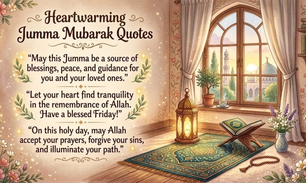 Heartwarming Jumma Mubarak Quotes