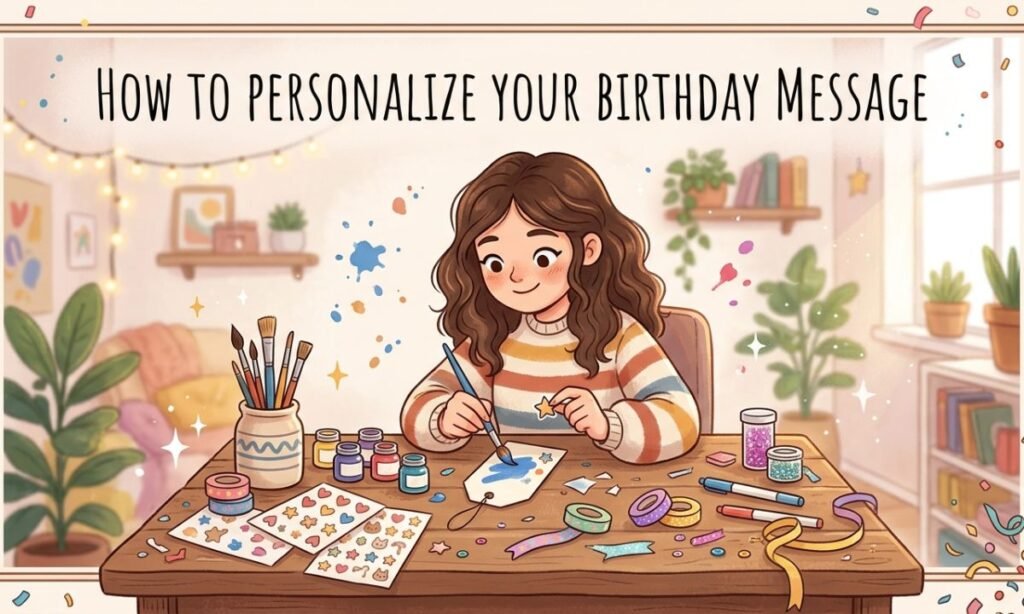 How to Personalize Your Birthday Message