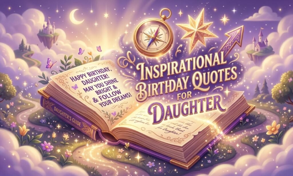 Inspirational Birthday Quotes for Daughter