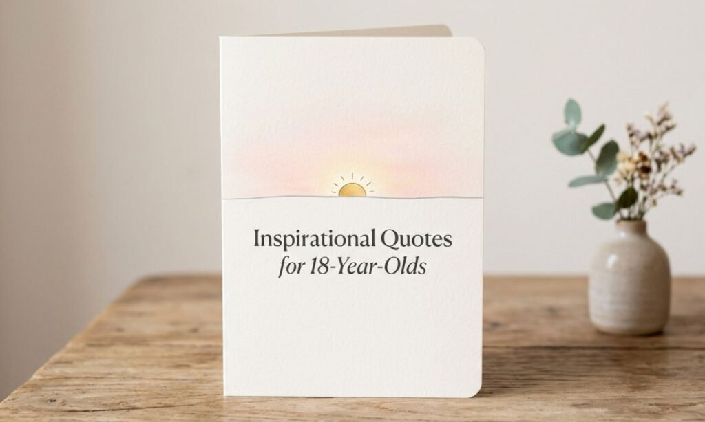 Inspirational Quotes for 18-Year-Olds