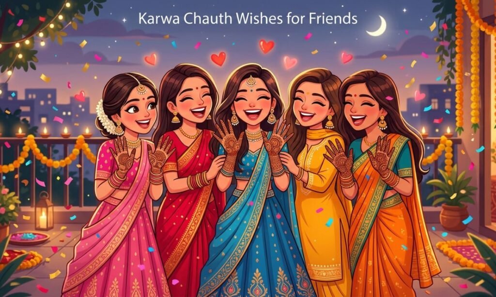 Karwa Chauth Wishes for Friends
