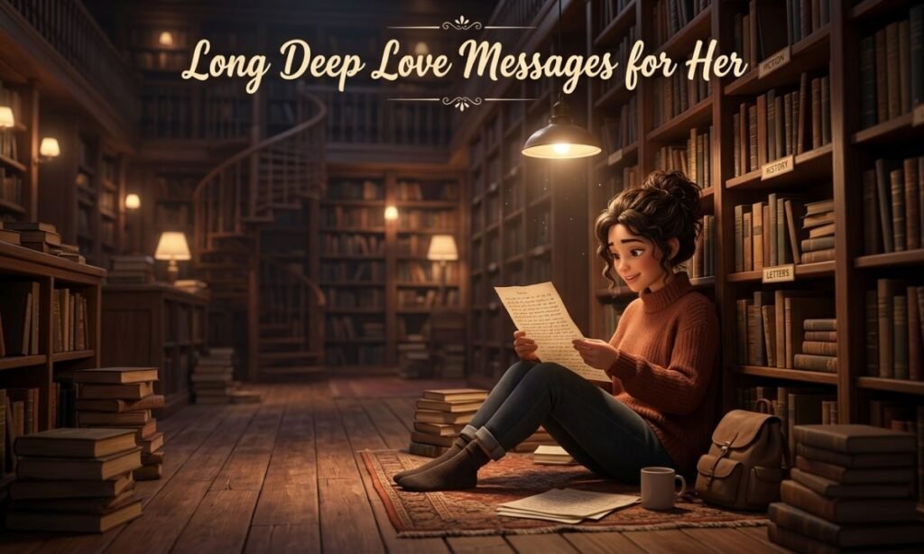 Long Deep Love Messages for Her
