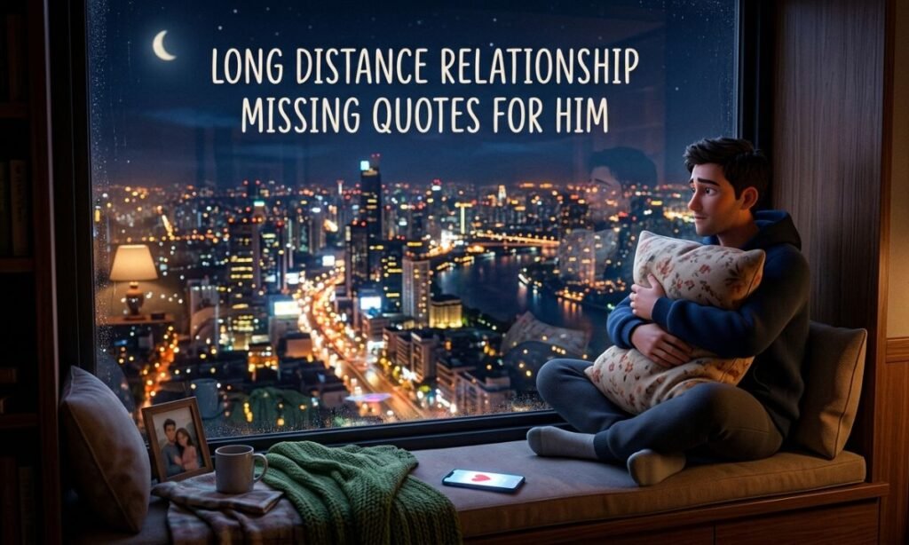 Long Distance Relationship Missing Quotes for Him