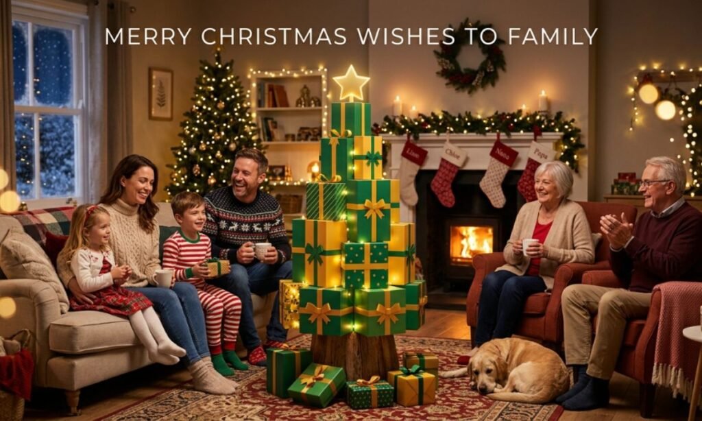 Merry Christmas Wishes to Family