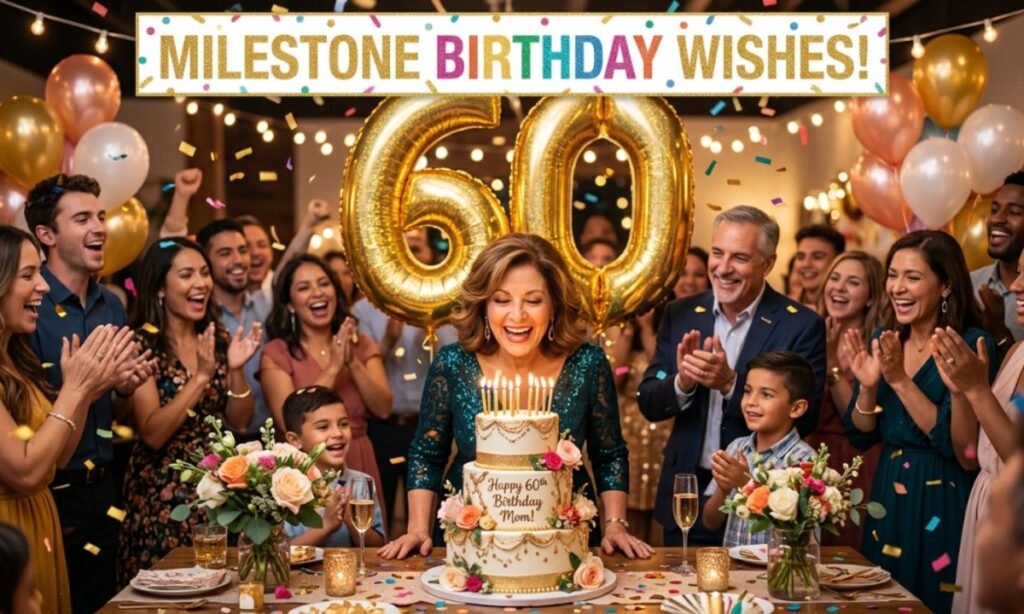 Milestone Birthday Wishes for Mom