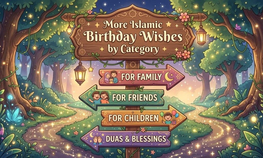 More Islamic Birthday Wishes by Category