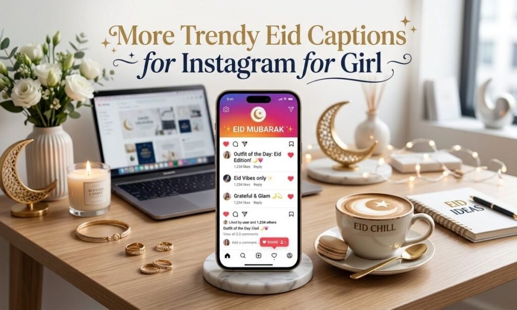 More Trendy Eid Captions for Instagram for Girl