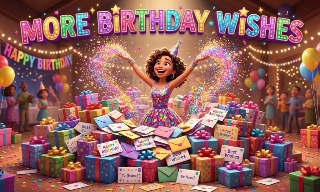 More birthday wishes