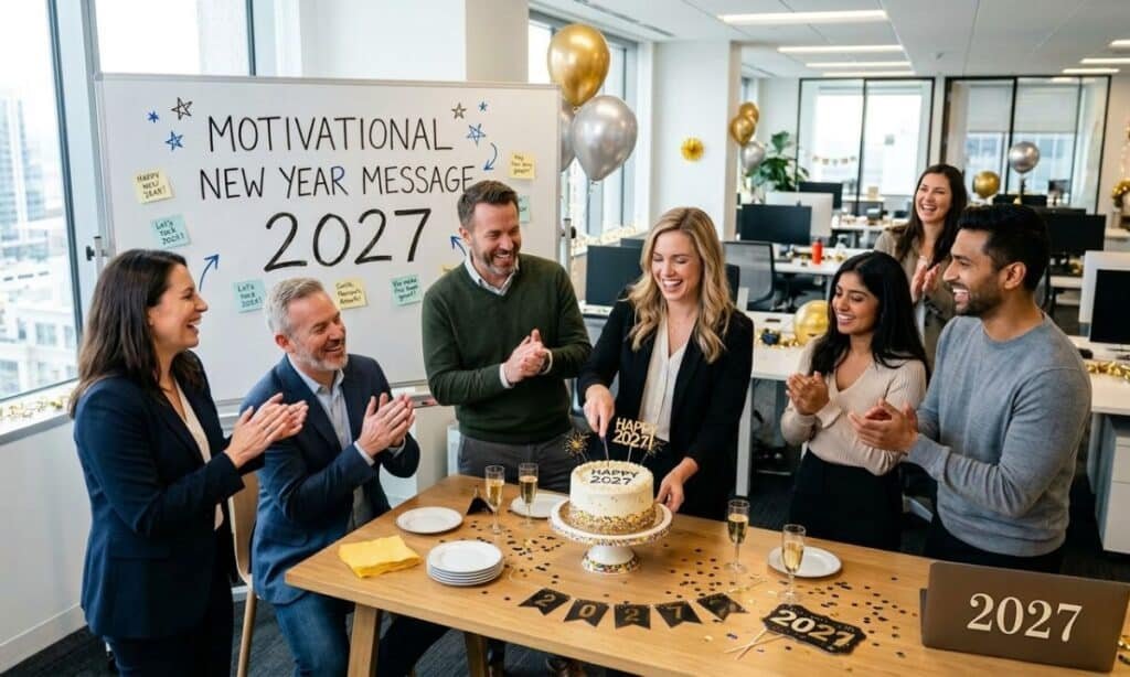 Motivational New Year Message to Colleagues