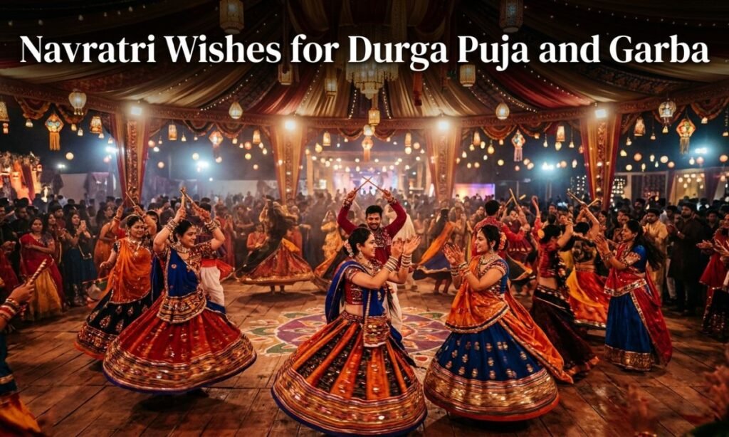 Navratri Wishes for Durga Puja and Garba
