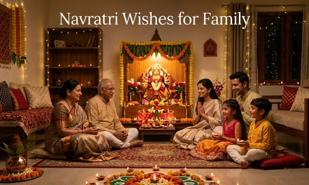 Navratri Wishes for Family
