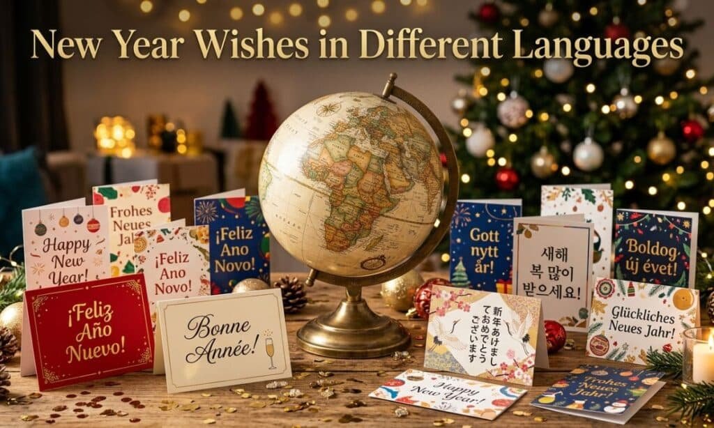 New Year Wishes in Different Languages