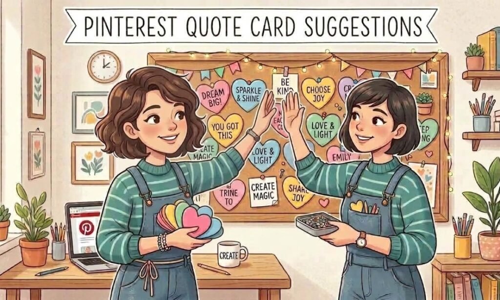 PINTEREST QUOTE CARD SUGGESTIONS