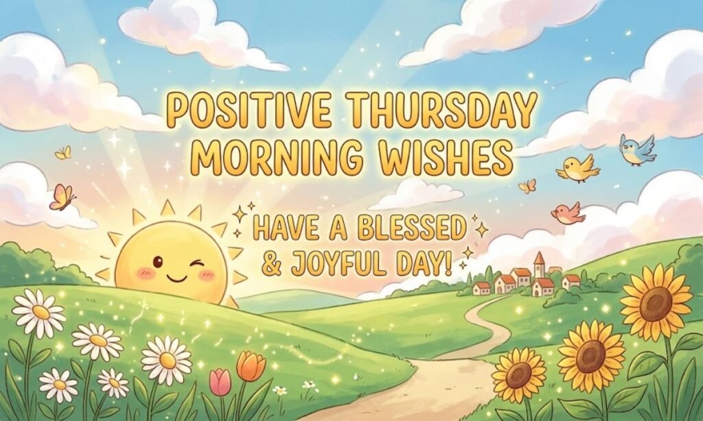 Positive Thursday Morning Wishes