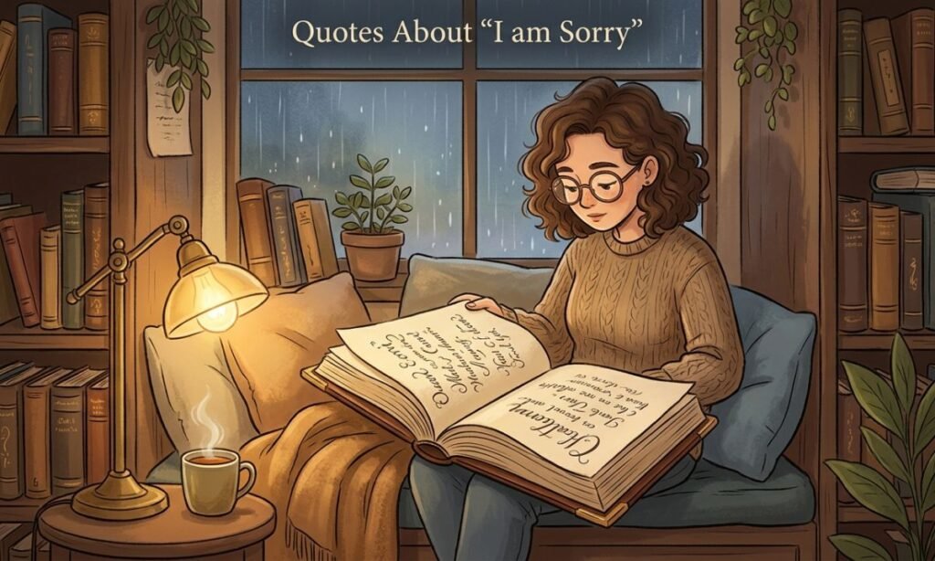 Quotes About “I am Sorry”
