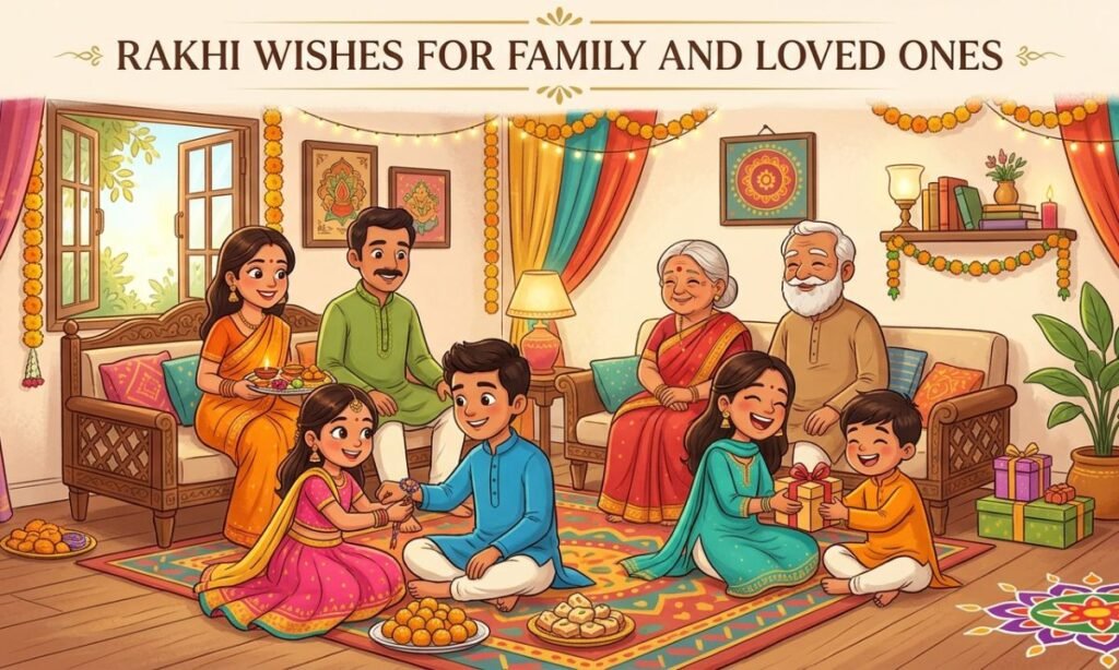 Rakhi Wishes for Family and Loved Ones