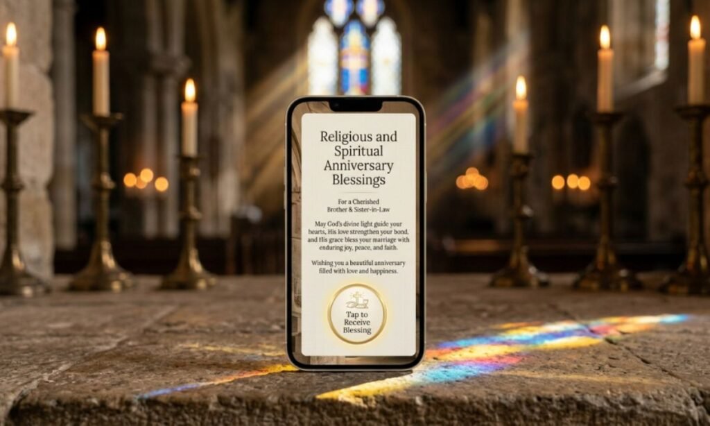 Religious and Spiritual Anniversary Blessings