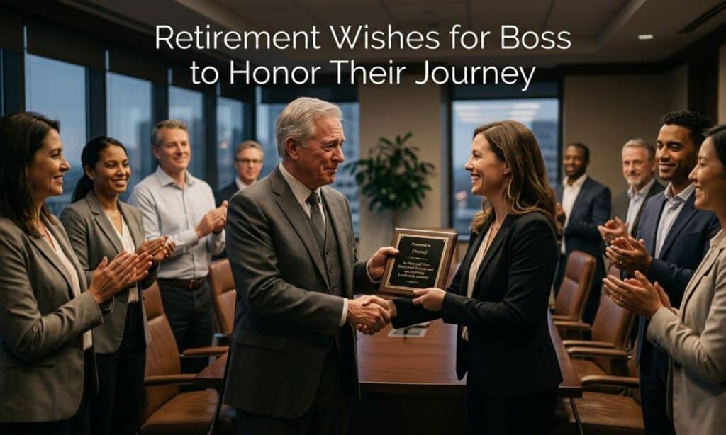 Retirement Wishes for Boss to Honor Their Journey