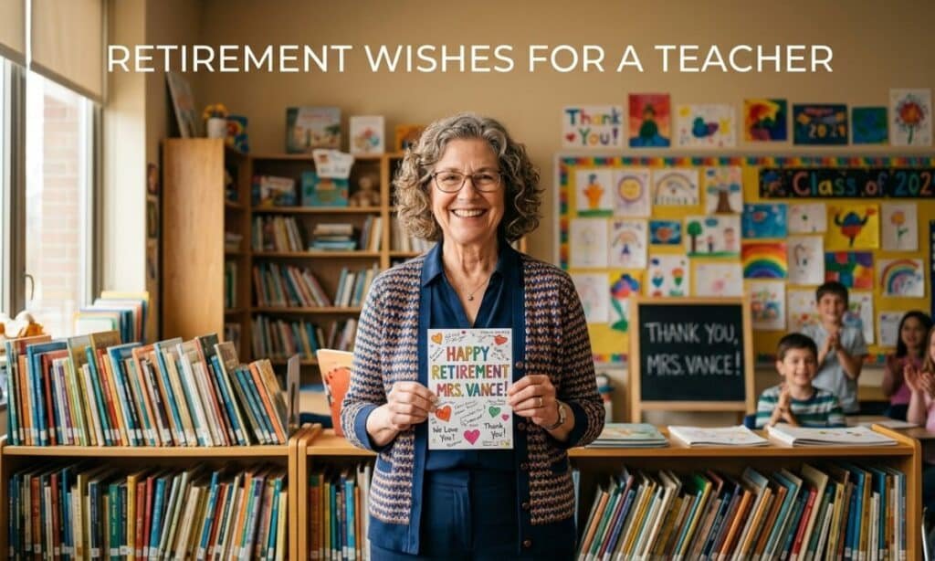 Retirement Wishes for a Teacher