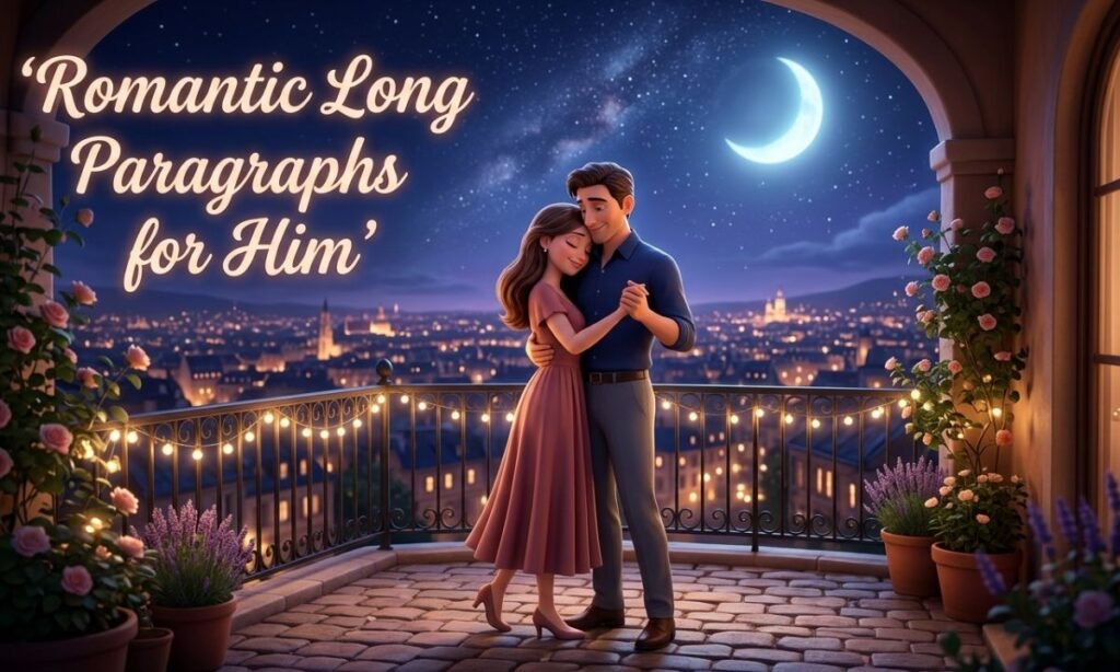Romantic Long Paragraphs for Him