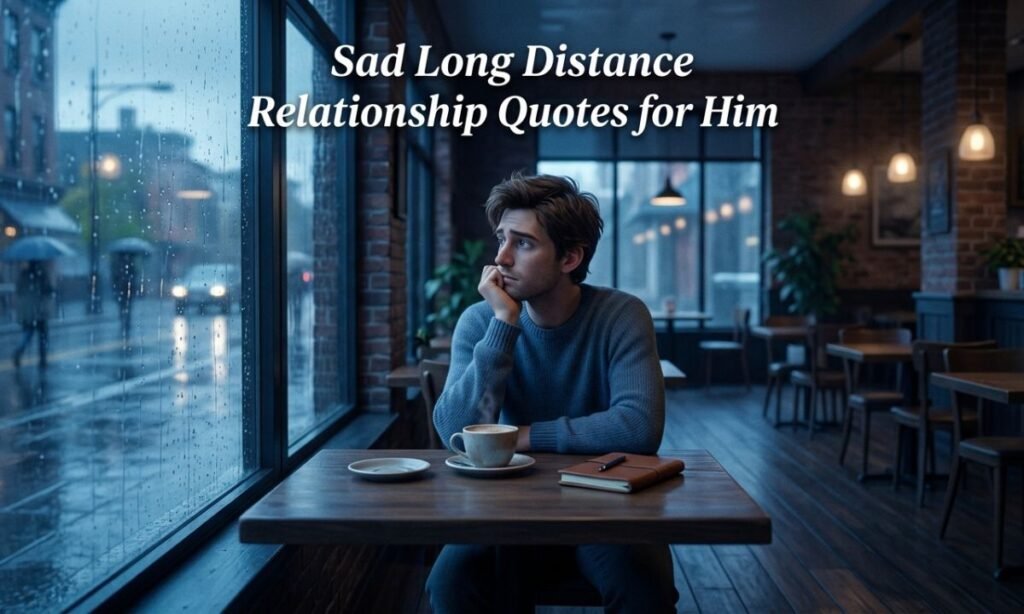 Sad Long Distance Relationship Quotes for Him