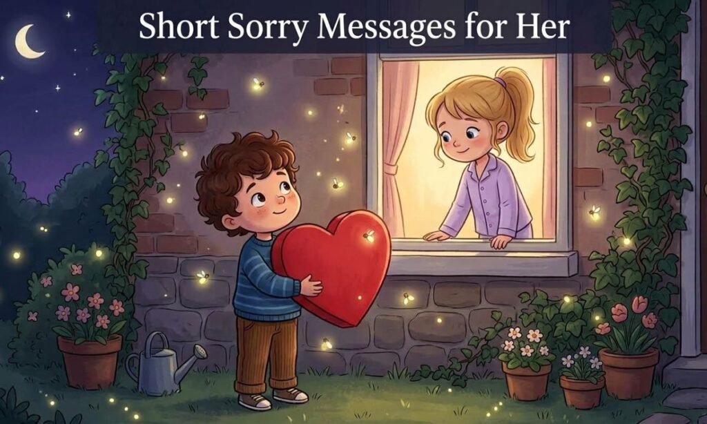 Short Sorry Messages for Her