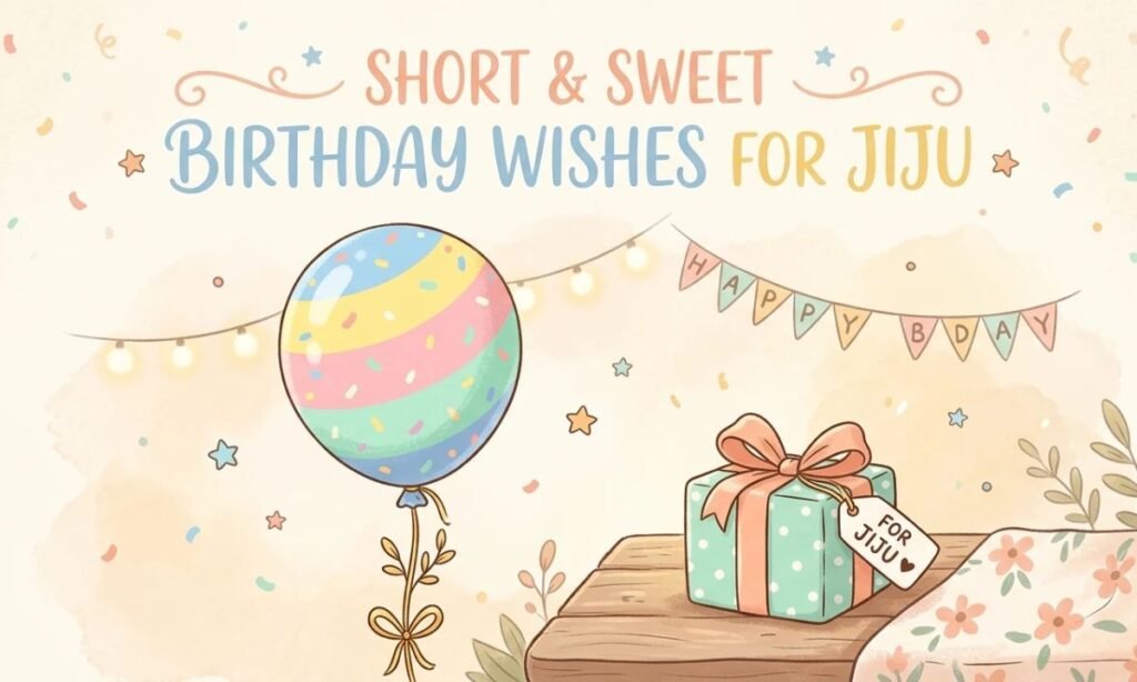 Short & Sweet Birthday Wishes for Jiju