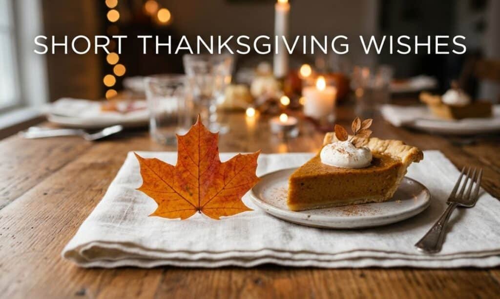 Short Thanksgiving Wishes