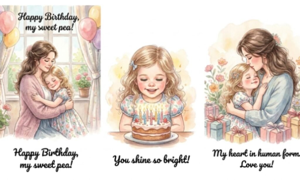 Short and Sweet Birthday Messages for Daughter