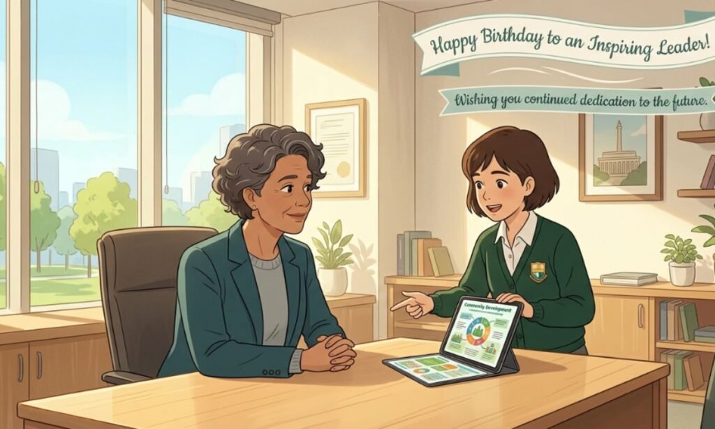 Short birthday wishes for political leader