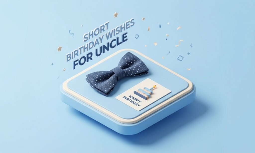 Short birthday wishes for uncle