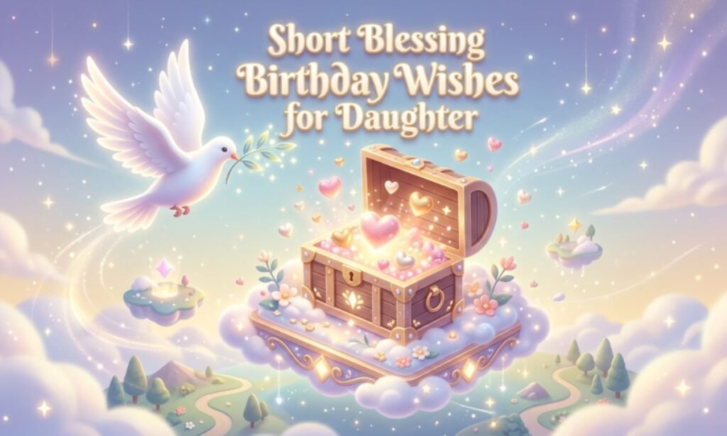 Short blessing birthday wishes for daughter