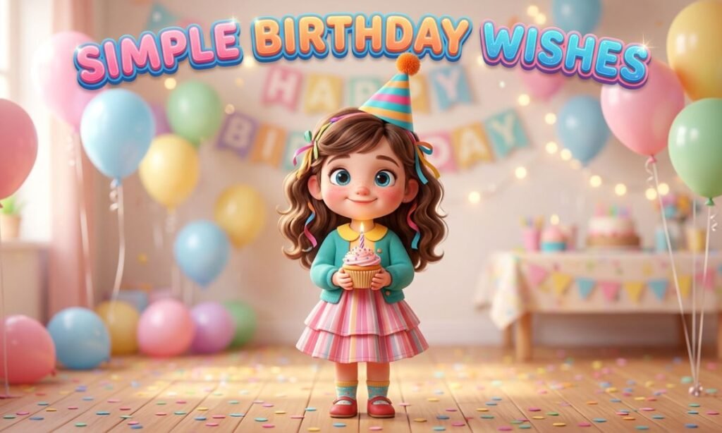 Simple birthday wishes