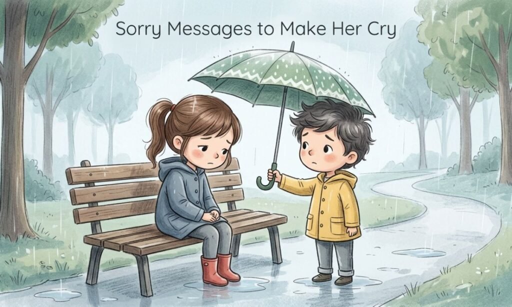 Sorry Messages to Make Her Cry