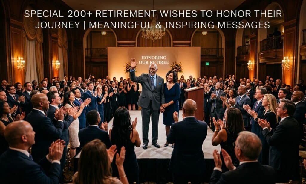 Special 200+ Retirement Wishes to Honor Their Journey Meaningful & Inspiring Messages